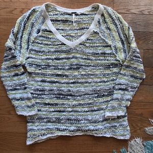 Free People V neck sweater